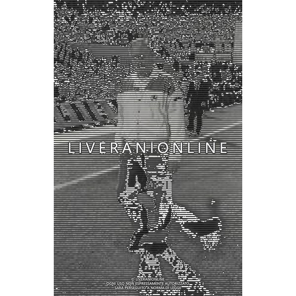 RETROSPETTIVA NILS LIEDHOLM ALLENATORE ROMA CALCIO NELLA FOTO NILS LIEDHOLM ALLENATORE ROMA CALCIO NELL\'ANNO 1983-1984 AG ALDO LIVERANI SAS  