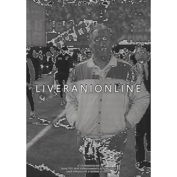 RETROSPETTIVA NILS LIEDHOLM ALLENATORE ROMA CALCIO NELLA FOTO NILS LIEDHOLM ALLENATORE ROMA CALCIO NELL\'ANNO 1983-1984 AG ALDO LIVERANI SAS  