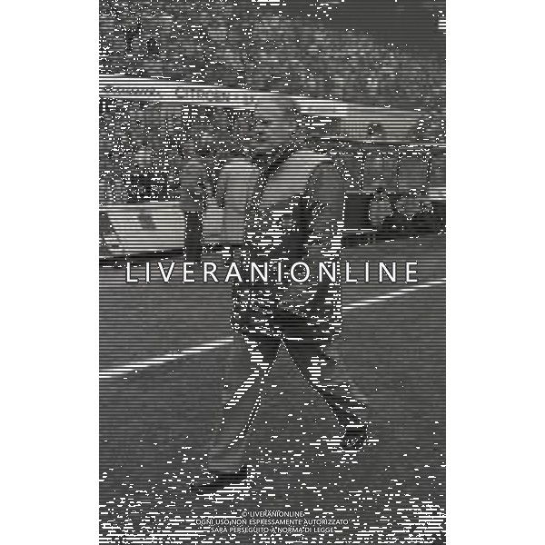RETROSPETTIVA NILS LIEDHOLM ALLENATORE ROMA CALCIO NELLA FOTO NILS LIEDHOLM ALLENATORE ROMA CALCIO NELL\'ANNO 1983-1984 AG ALDO LIVERANI SAS  
