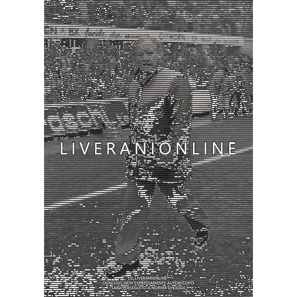 RETROSPETTIVA NILS LIEDHOLM ALLENATORE ROMA CALCIO NELLA FOTO NILS LIEDHOLM ALLENATORE ROMA CALCIO NELL\'ANNO 1983-1984 AG ALDO LIVERANI SAS  