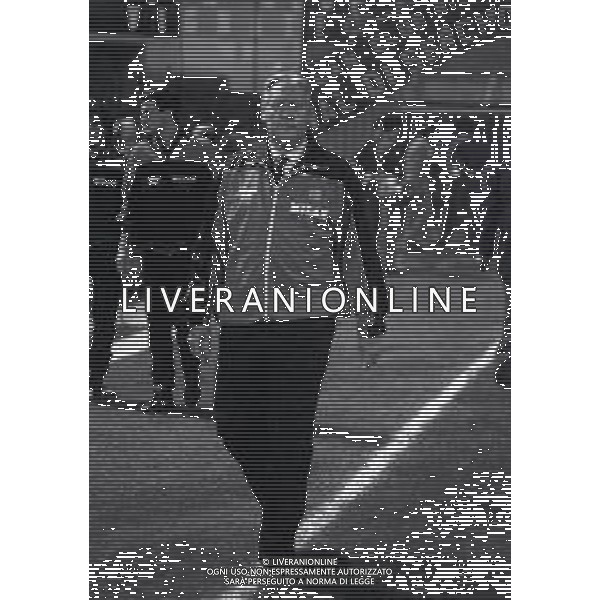 RETROSPETTIVA NILS LIEDHOLM ALLENATORE ROMA CALCIO NELLA FOTO NILS LIEDHOLM ALLENATORE MILAN NELL\'ANNO 1985-1986 AG ALDO LIVERANI SAS