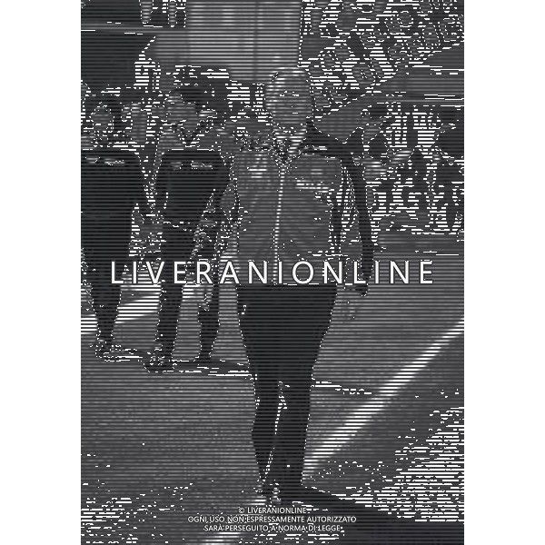 RETROSPETTIVA NILS LIEDHOLM ALLENATORE ROMA CALCIO NELLA FOTO NILS LIEDHOLM ALLENATORE MILAN NELL\'ANNO 1985-1986 AG ALDO LIVERANI SAS