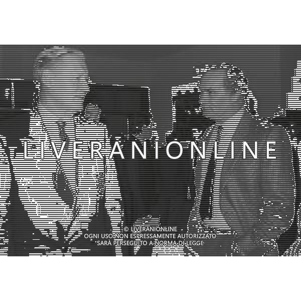 RETROSPETTIVA NILS LIEDHOLM ALLENATORE ROMA CALCIO  NELLA FOTO NILS LIEDHOLM CON NEDO SONETTI AG ALDO LIVERANI SAS  