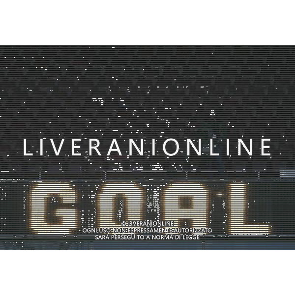 Motherwell (sco) 02/09/2005 qualificazioni europei U21 scozia-italia nella foto tabellone luminoso ph marc luzzani/ag aldo liverani s.a.s.