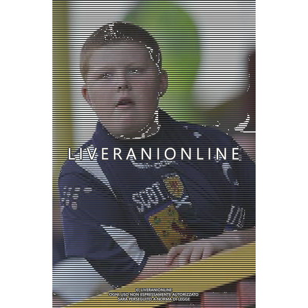 Motherwell (sco) 02/09/2005 qualificazioni europei U21 scozia-italia nella foto piccolo tifoso scozzese ph marc luzzani/ag aldo liverani s.a.s.