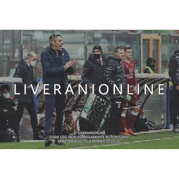 REGGINA - CHIEVO CAMPIONATO CALCIO SERIE B 21.03.2021 NELLA FOTO L\'ALLENATORE DEL CHIEVO ALFREDO AGLIETTI ©GAREFFA / AGENZIA ALDO LIVERANI SAS