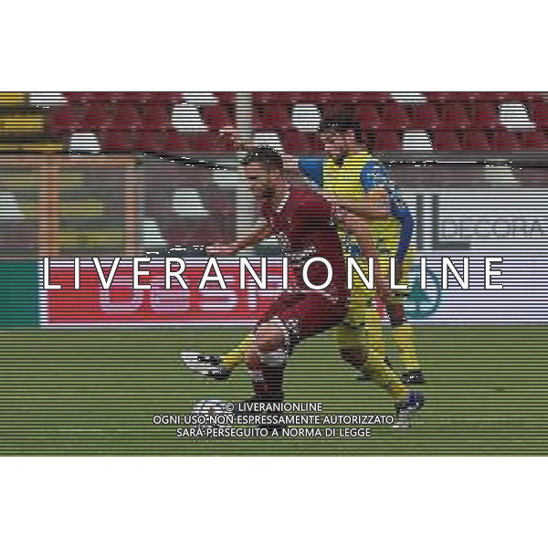 REGGINA - CHIEVO CAMPIONATO CALCIO SERIE B 21.03.2021 NELLA FOTO LORENZO CRISETIG E FILIP DJORDJEVIC ©GAREFFA / AGENZIA ALDO LIVERANI SAS
