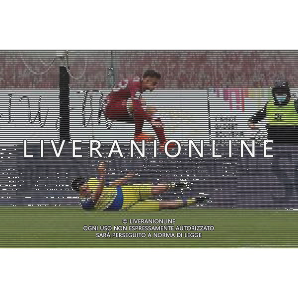 REGGINA - CHIEVO CAMPIONATO CALCIO SERIE B 21.03.2021 NELLA FOTO MAXIME LEVERBE E CLAUDIU MICOVSCHI ©GAREFFA / AGENZIA ALDO LIVERANI SAS