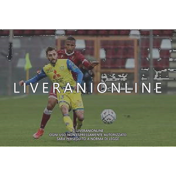 REGGINA - CHIEVO CAMPIONATO CALCIO SERIE B 21.03.2021 NELLA FOTO FRANCESCO RENZETTI E RIGOBERTO RIVAS ©GAREFFA / AGENZIA ALDO LIVERANI SAS