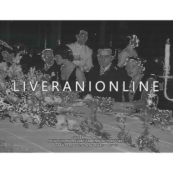 RETROSPETTIVA GIULIO ANDREOTTI POLITICO NELLA FOTO GIULIO ANDREOTTI A ROMA ANNI 1950-1960 AL RICEVIMENTO DELL\'ANNIVERSARIO DEL 4 ANNO DEL SETTIMANALE L\'EUROPEO AG ALDO LIVERANI SAS