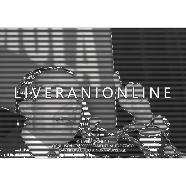 RETROSPETTIVA GIULIO ANDREOTTI POLITICO NELLA FOTO GIULIO ANDREOTTI A UN CONGRESSO A MILANO NELL\'ANNO 1972 AG ALDO LIVERANI SAS