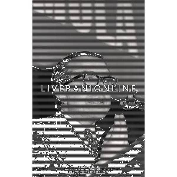 RETROSPETTIVA GIULIO ANDREOTTI POLITICO NELLA FOTO GIULIO ANDREOTTI A UN CONGRESSO A MILANO NELL\'ANNO 1972 AG ALDO LIVERANI SAS