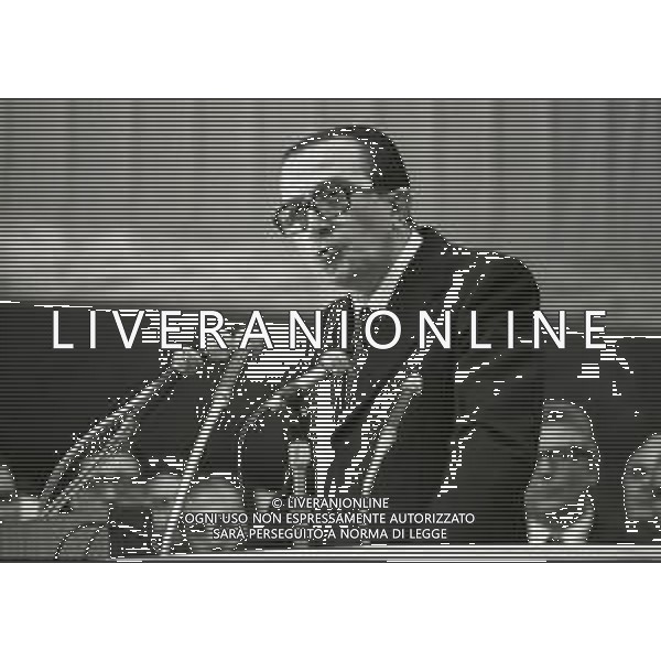 RETROSPETTIVA GIULIO ANDREOTTI POLITICO NELLA FOTO GIULIO ANDREOTTI AL CONGRESSO DELLA DEMOCRAZIA CRISTIANA NELL\'ANNO 1973 A ROMA AG ALDO LIVERANI SAS