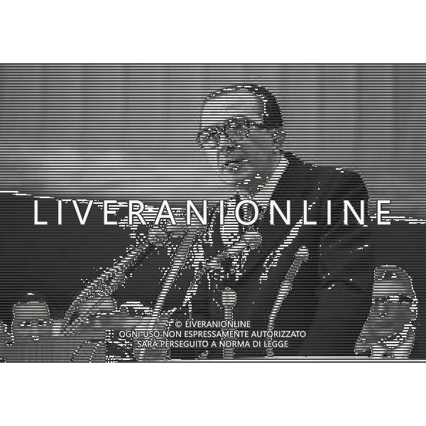 RETROSPETTIVA GIULIO ANDREOTTI POLITICO NELLA FOTO GIULIO ANDREOTTI AL CONGRESSO DELLA DEMOCRAZIA CRISTIANA NELL\'ANNO 1973 A ROMA AG ALDO LIVERANI SAS