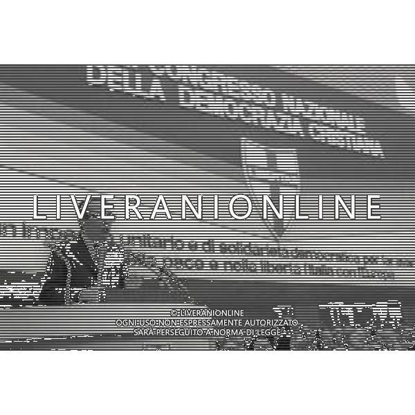 RETROSPETTIVA GIULIO ANDREOTTI POLITICO NELLA FOTO GIULIO ANDREOTTI AL CONGRESSO DELLA DEMOCRAZIA CRISTIANA NELL\'ANNO 1973 A ROMA AG ALDO LIVERANI SAS