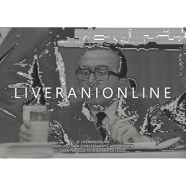 RETROSPETTIVA GIULIO ANDREOTTI POLITICO NELLA FOTO GIULIO ANDREOTTI AL CONGRESSO DELLA DEMOCRAZIA CRISTIANA NELL\'ANNO 1973 A ROMA AG ALDO LIVERANI SAS