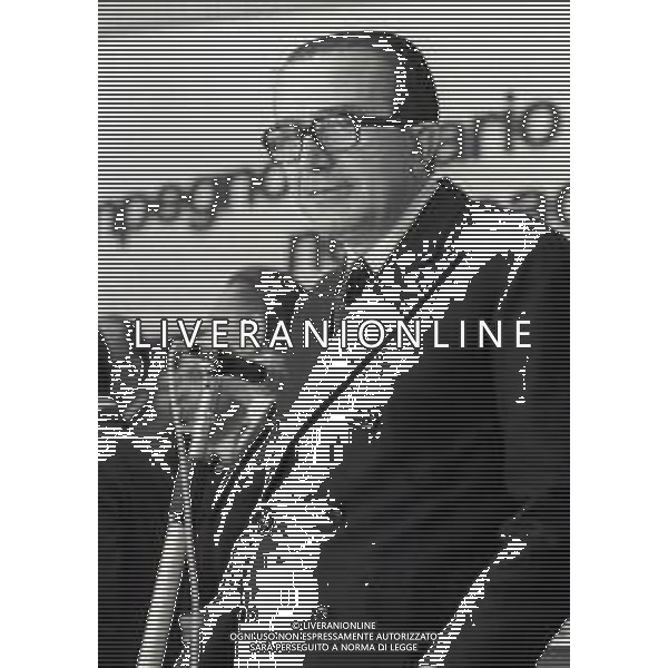 RETROSPETTIVA GIULIO ANDREOTTI POLITICO NELLA FOTO GIULIO ANDREOTTI AL CONGRESSO DELLA DEMOCRAZIA CRISTIANA NELL\'ANNO 1973 A ROMA AG ALDO LIVERANI SAS