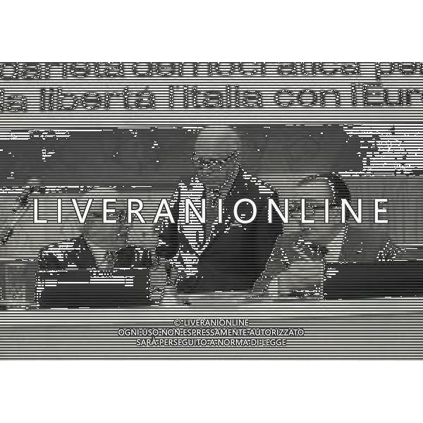 RETROSPETTIVA GIULIO ANDREOTTI POLITICO NELLA FOTO GIULIO ANDREOTTI CON GIUSEPPE SPATARO E GUIDO GONELLA AL CONGRESSO DELLA DEMOCRAZIA CRISTIANA NELL\'ANNO 1973 A ROMA AG ALDO LIVERANI SAS