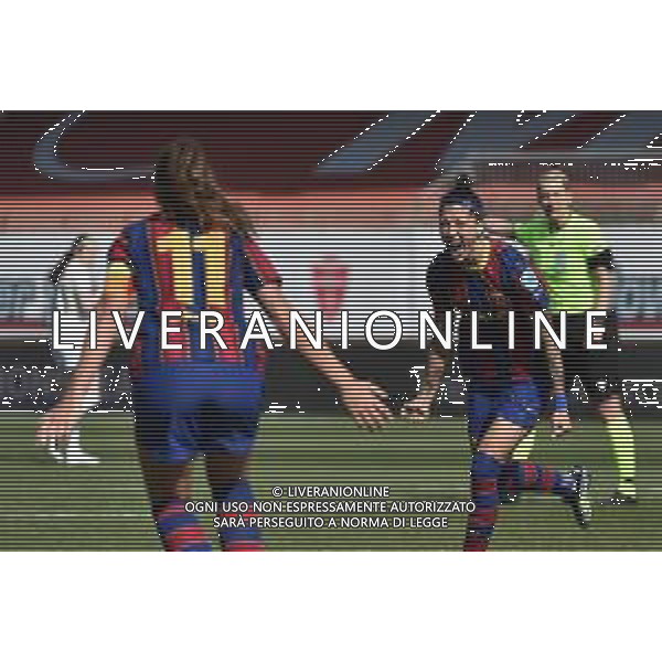 © TVRG Jennifer Hermoso (Barcellona) esulta dopo il gol del 3 a 0 Barcellona Femeni vs Manchester City Women\'s UEFA Women’s Champions League quarti di finale - gara di andata Monza 24-03-2021 Stadio Brianteo foto Roberto Garavaglia/ag. Aldo Liverani sas