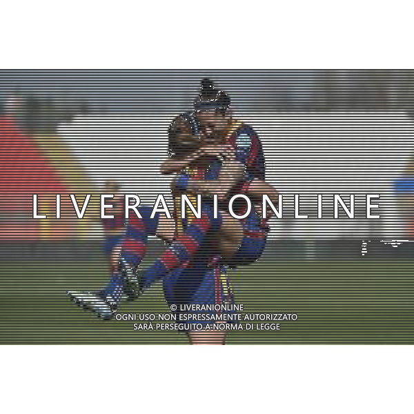 © TVRG esultanza Barcellona dopo il gol del 3 a 0 Barcellona Femeni vs Manchester City Women\'s UEFA Women’s Champions League quarti di finale - gara di andata Monza 24-03-2021 Stadio Brianteo foto Roberto Garavaglia/ag. Aldo Liverani sas