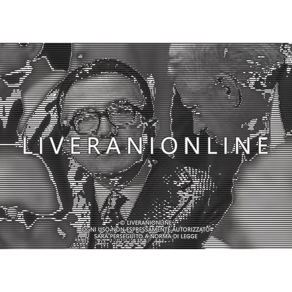 RETROSPETTIVA GIULIO ANDREOTTI POLITICO NELLa FOTO GIULIO ANDREOTTI AL CONGRESSO DELLA DEMOCRAZIA CRISTIANA NELL\'ANNO 1980 A ROMA AG ALDO LIVERANI SAS