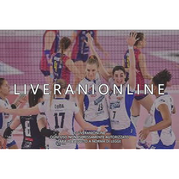 Guglielmii/LMedia - Playoff - Savino Del Bene Scandicci vs Zanetti Bergamo - Campionato di Volley Serie A1 Femminile 2020/2021 24 marzo 2021 - PalaRialdoli, Scandicci, Italia Nella foto: Esultanza Zanetti Bergamo @Guglielmii/LMedia/Agenzia ALDO LIVERANI SAS