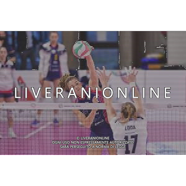Guglielmii/LMedia - Playoff - Savino Del Bene Scandicci vs Zanetti Bergamo - Campionato di Volley Serie A1 Femminile 2020/2021 24 marzo 2021 - PalaRialdoli, Scandicci, Italia Nella foto: Kimberly Drewniok (Savino Del Bene Scandicci) @Guglielmii/LMedia/Agenzia ALDO LIVERANI SAS