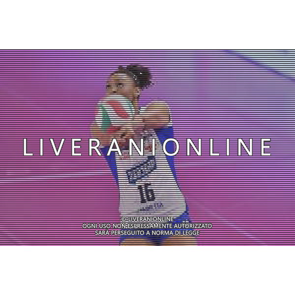 Guglielmii/LMedia - Playoff - Savino Del Bene Scandicci vs Zanetti Bergamo - Campionato di Volley Serie A1 Femminile 2020/2021 24 marzo 2021 - PalaRialdoli, Scandicci, Italia Nella foto: Khalia Lanier (Zanetti Bergamo) @Guglielmii/LMedia/Agenzia ALDO LIVERANI SAS