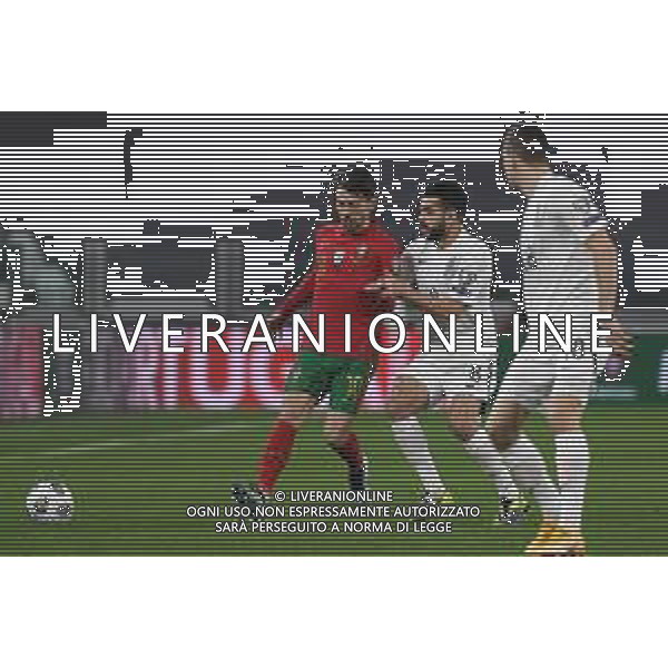 Torino 24.03.2021 Allianz Stadium Portogallo vs Azerbaigian Qualificazioni Mondiali Qatar 2022 ©Viganti/Agenzia Aldo Liverani Nella foto: bernardo silva e emin makhmudov ©Manuela Viganti /Agenzia ALDO LIVERANI SAS