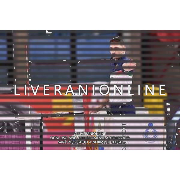Guglielmii/LMedia - Playoff - Savino Del Bene Scandicci vs Zanetti Bergamo - Campionato di Volley Serie A1 Femminile 2020/2021 24 marzo 2021 - PalaRialdoli, Scandicci, Italia Nella foto: L\'arbitro Rocco Brancati @Guglielmii/LMedia/ Agenzia ALDO LIVERANI SAS