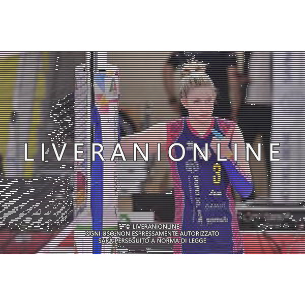 Guglielmii/LMedia - Playoff - Savino Del Bene Scandicci vs Zanetti Bergamo - Campionato di Volley Serie A1 Femminile 2020/2021 24 marzo 2021 - PalaRialdoli, Scandicci, Italia Nella foto: Magdalena Stysiak (Savino Del Bene Scandicci) @Guglielmii/LMedia/ Agenzia ALDO LIVERANI SAS