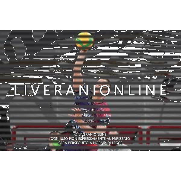 Cerquiglinio/LMedia - Sir Sicoma Monini Perugia vs Itas Trentino - Volley Champions League Men 2020/2021 24 marzo 2021 - Pala Barton, Perugia, Italia Nella foto: ter horst thijs (n.5 hitter spicker sir safety conad perugia) al servizio @Cerquiglinio/LMedia/ Agenzia ALDO LIVERANI SAS