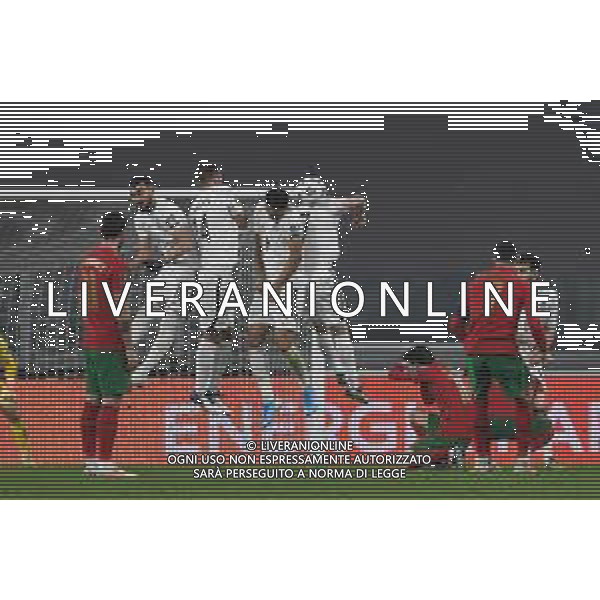 Torino 24.03.2021 Allianz Stadium Portogallo vs Azerbaigian Qualificazioni Mondiali Qatar 2022 ©Viganti/Agenzia Aldo Liverani Nella foto: punizione di cristiano ronaldo ©Manuela Viganti / Agenzia ALDO LIVERANI SAS
