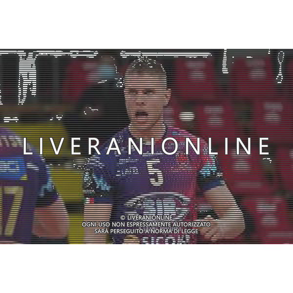Cerquiglinio/LMedia - Sir Sicoma Monini Perugia vs Itas Trentino - Volley Champions League Men 2020/2021 24 marzo 2021 - Pala Barton, Perugia, Italia Nella foto: ter horst thijs (n.5 hitter spicker sir safety conad perugia) @Cerquiglinio/LMedia AG ALDOLIVERANI SAS