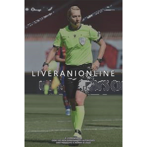 © TVRG l\'arbitro Tess Olofsson (SWE) Barcellona Femeni vs Manchester City Women\'s UEFA Women’s Champions League quarti di finale - gara di andata Monza 24-03-2021 Stadio Brianteo foto Roberto Garavaglia/ag. Aldo Liverani sas