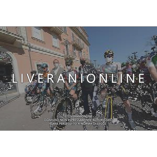 25-03-2021 Settimana Internazionale Coppi E Bartali; Tappa 03 Riccione - Riccione; 2021, Jumbo - Visma; 2021, Vini Zabu; Vingegaard, Jonas; Mareczko, Jakub; Amici, Adriano; Dagnoni, Cordiano; Riccione; ©SIROTTI / AGENZIA ALDO LIVERANI SAS