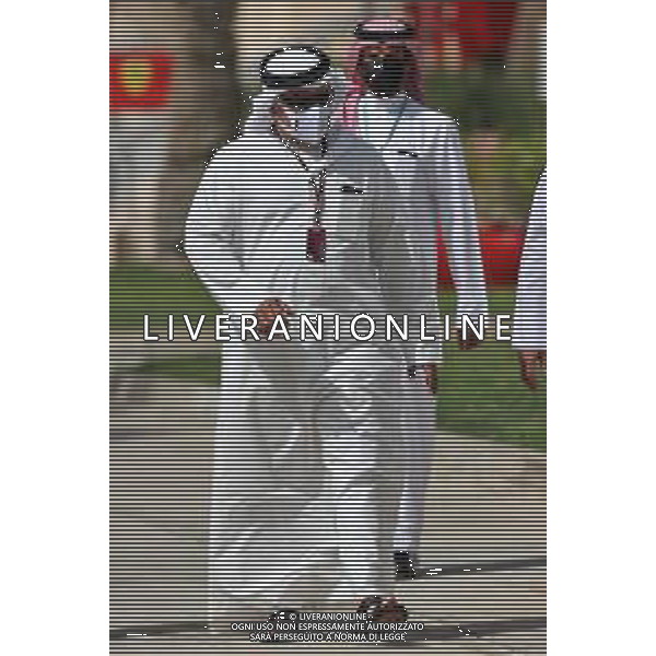 Crown Prince Shaikh Salman bin Isa Hamad Al Khalifa (BRN). 25.03.2021. Formula 1 World Championship, Rd 1, Bahrain Grand Prix, Sakhir, Bahrain, Preparation Day. - www.xpbimages.com, EMail: requests@xpbimages.com © Copyright: Moy / XPB Images/ AGENZIA ALDO LIVERANI SAS - ITALY ONLY EDITORIAL USE ONLY