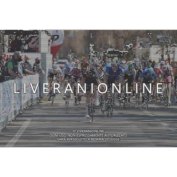 25-03-2021 Settimana Internazionale Coppi E Bartali; Tappa 03 Riccione - Riccione; 2021, Ineos Grenadiers; 2021, Deceuninck - Quick Step; Hayter, Ethan; Archbold, Shane; Riccione; FOTO STEFANO SIROTTI-AG ALDO LIVERANI SAS
