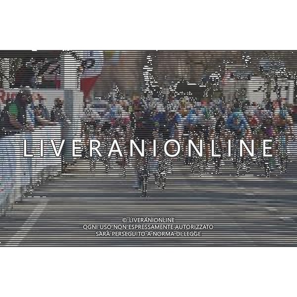 25-03-2021 Settimana Internazionale Coppi E Bartali; Tappa 03 Riccione - Riccione; 2021, Ineos Grenadiers; 2021, Deceuninck - Quick Step; Hayter, Ethan; Archbold, Shane; Riccione; FOTO STEFANO SIROTTI-AG ALDO LIVERANI SAS