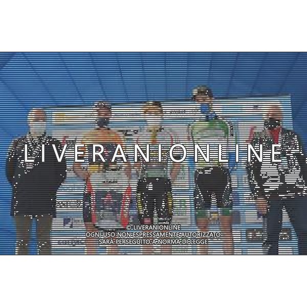 25-03-2021 Settimana Internazionale Coppi E Bartali; Tappa 03 Riccione - Riccione; 2021, Jumbo - Visma; 2021, Ineos Grenadiers; 2021, Eolo - Kometa; Vingegaard, Jonas; Hayter, Ethan; Dina, Marton; Dagnoni, Cordiano; Amici, Adriano; Riccione; FOTO STEFANO SIROTTI-AG ALDO LIVERANI SAS