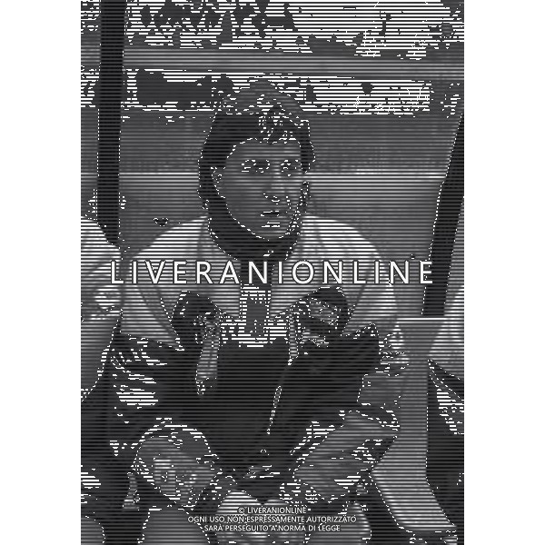RETROSPETTIVA MAURO SANDREANI ALLENATORE PADOVA CALCIO NELLA FOTO MAURO SANDREANI ALLENATORE PADOVA CALCIO NELL\'ANNO 1992-1993 AG ALDO LIVERANI SAS
