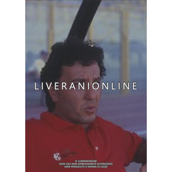 RETROSPETTIVA MAURO SANDREANI ALLENATORE CALCIO NELLA FOTOMAURO SANDREANI ALLENATORE PADOVA CALCIO NELL\'ANNO 1992-1993 AG ALDO LIVERANI SAS
