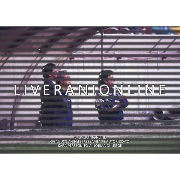 RETROSPETTIVA MAURO SANDREANI ALLENATORE CALCIO NELLA FOTOMAURO SANDREANI ALLENATORE PADOVA CALCIO NELL\'ANNO 1992-1993 AG ALDO LIVERANI SAS