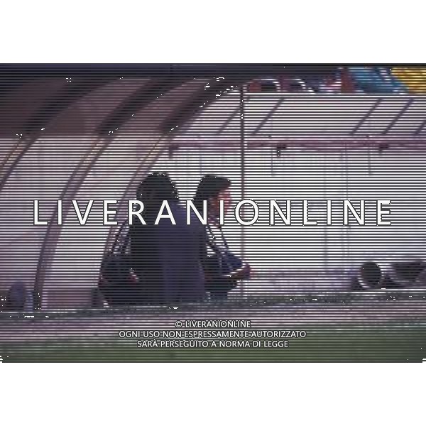 RETROSPETTIVA MAURO SANDREANI ALLENATORE CALCIO NELLA FOTOMAURO SANDREANI ALLENATORE PADOVA CALCIO NELL\'ANNO 1992-1993 AG ALDO LIVERANI SAS