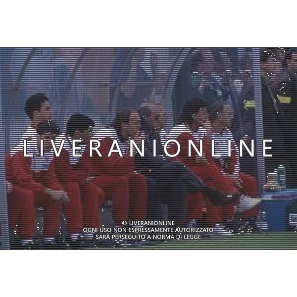 RETROSPETTIVA MAURO SANDREANI ALLENATORE CALCIO NELLA FOTOMAURO SANDREANI ALLENATORE PADOVA CALCIO NELL\'ANNO 1992-1993 AG ALDO LIVERANI SAS