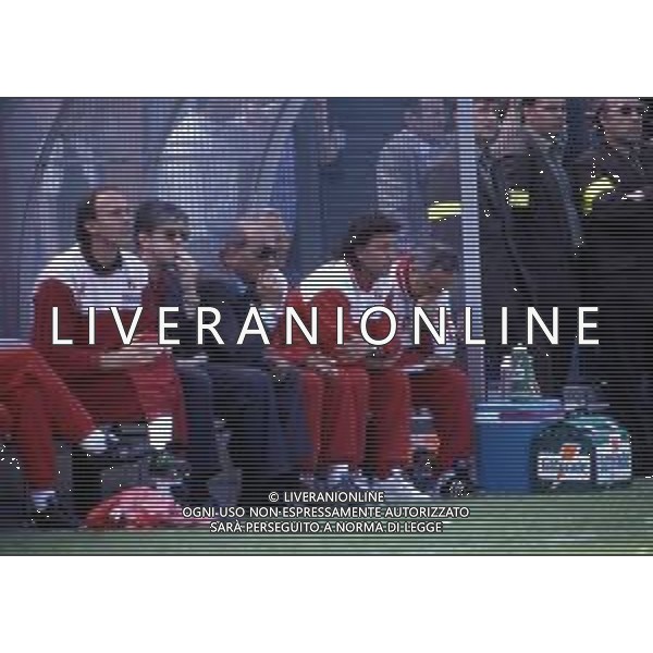 RETROSPETTIVA MAURO SANDREANI ALLENATORE CALCIO NELLA FOTOMAURO SANDREANI ALLENATORE PADOVA CALCIO NELL\'ANNO 1992-1993 AG ALDO LIVERANI SAS