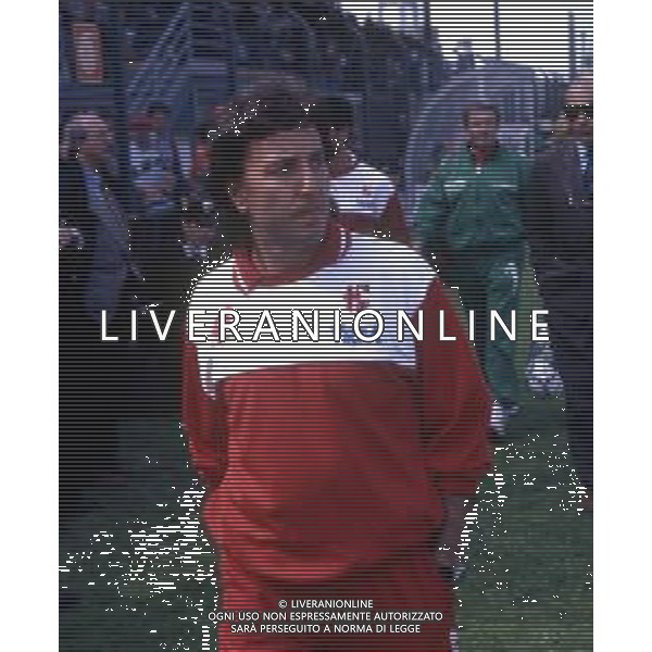 RETROSPETTIVA MAURO SANDREANI ALLENATORE CALCIO NELLA FOTOMAURO SANDREANI ALLENATORE PADOVA CALCIO NELL\'ANNO 1992-1993 AG ALDO LIVERANI SAS