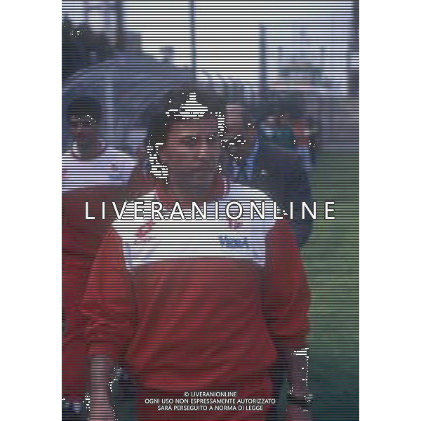 RETROSPETTIVA MAURO SANDREANI ALLENATORE CALCIO NELLA FOTOMAURO SANDREANI ALLENATORE PADOVA CALCIO NELL\'ANNO 1992-1993 AG ALDO LIVERANI SAS