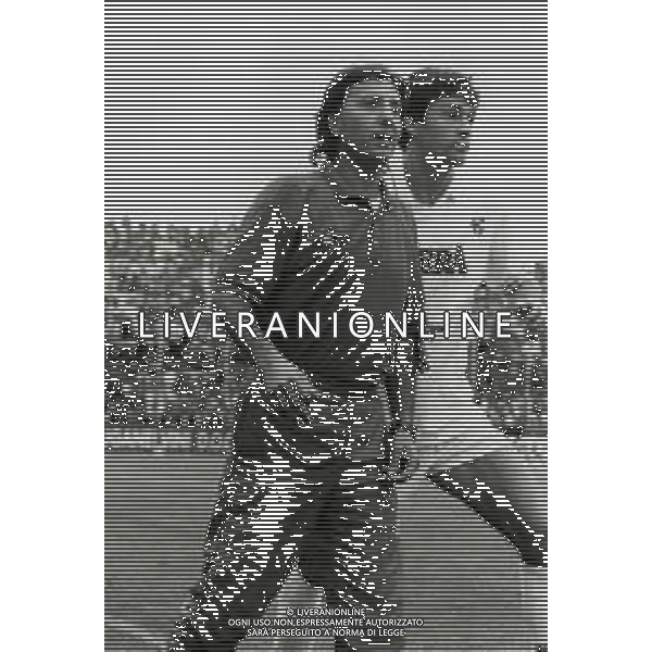 RETROSPETTIVA MAURO SANDREANI ALLENATORE CALCIO NELLA FOTOMAURO SANDREANI ALLENATORE PADOVA CALCIO NELL\'ANNO 1992-1993 AG ALDO LIVERANI SAS