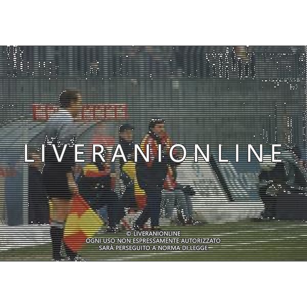 RETROSPETTIVA MAURO SANDREANI ALLENATORE CALCIO NELLA FOTOMAURO SANDREANI ALLENATORE RAVENNA CALCIO NELL\'ANNO 1997-1998 AG ALDO LIVERANI SAS